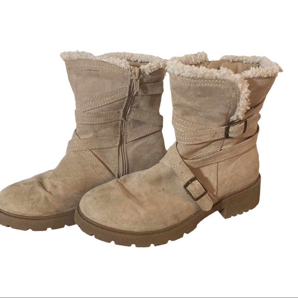Suede Boots